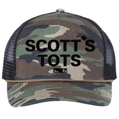 The Office Scott’S Tots Retro Rope Trucker Hat Cap