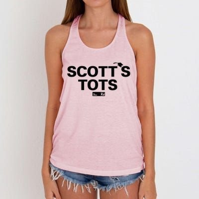 The Office Scott’S Tots Women's Knotted Racerback Tank