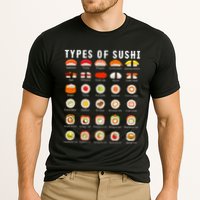 Types Of Sushi Sushi Nigiri Sashimi Salmon Performance Shirt