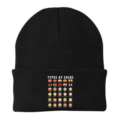 Types Of Sushi Sushi Nigiri Sashimi Salmon Beanie