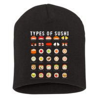 Types Of Sushi Sushi Nigiri Sashimi Salmon Short Acrylic Beanie