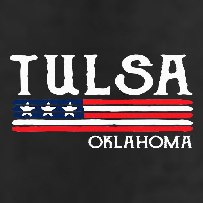 Tulsa Oklahoma Souvenir Gift 7 Panel Mesh Trucker Snapback Hat