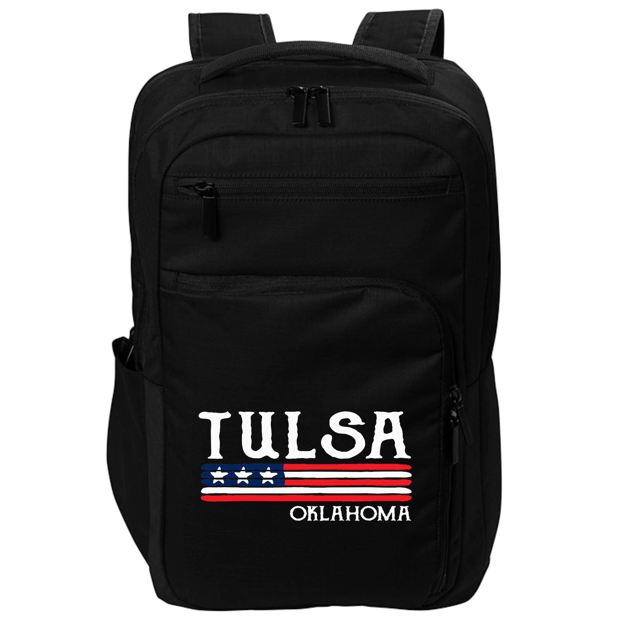 Tulsa Oklahoma Souvenir Gift Impact Tech Backpack