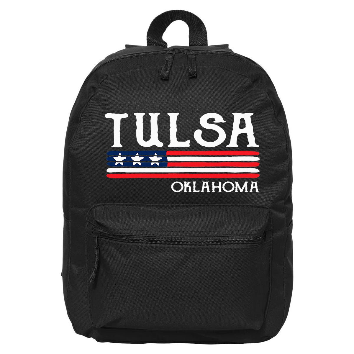 Tulsa Oklahoma Souvenir Gift 16 in Basic Backpack