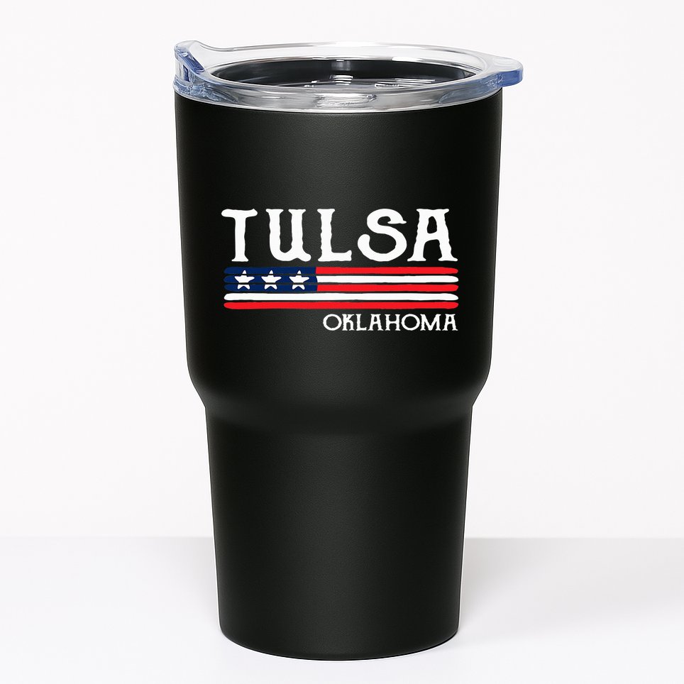 Tulsa Oklahoma Souvenir Gift Tumbler