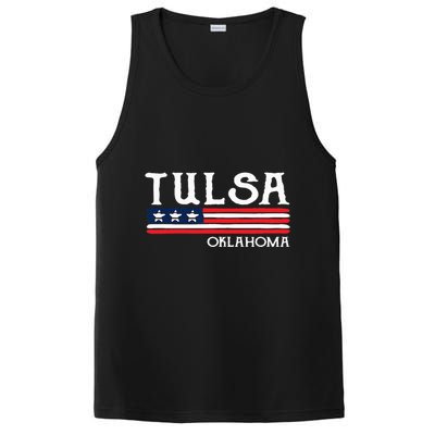 Tulsa Oklahoma Souvenir Gift PosiCharge Competitor Tank