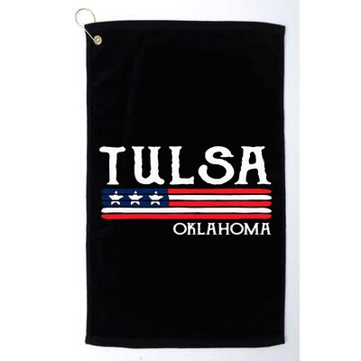 Tulsa Oklahoma Souvenir Gift Golf Towel