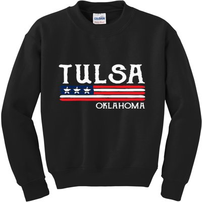 Tulsa Oklahoma Souvenir Gift Kids Sweatshirt