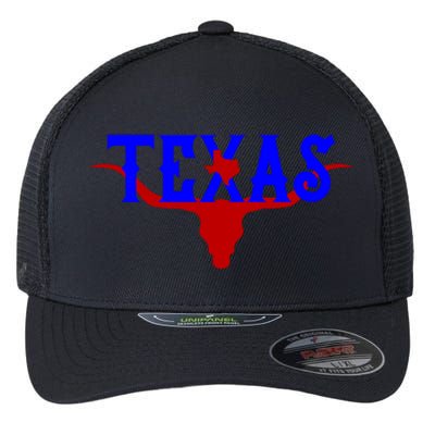 Texas Original State Longhorn Logo Flexfit Unipanel Trucker Cap