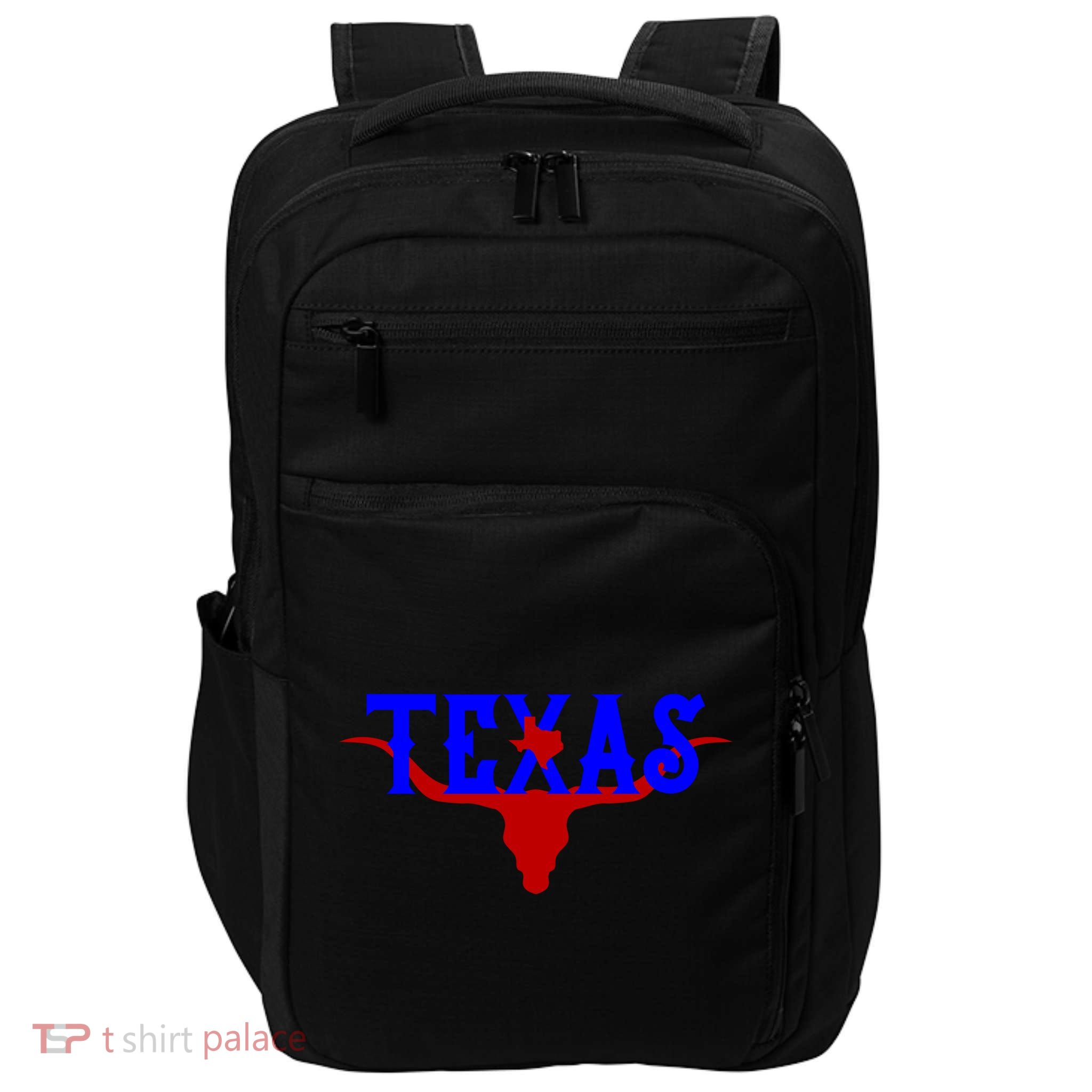 Texas Original State Longhorn Logo Impact Tech Backpack