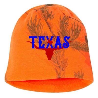 Texas Original State Longhorn Logo Kati - Camo Knit Beanie