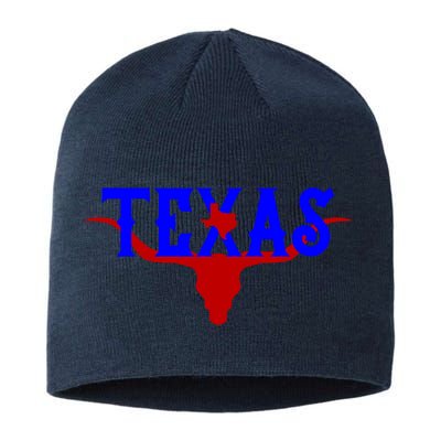 Texas Original State Longhorn Logo Sustainable Beanie