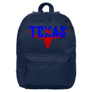 Texas Original State Longhorn Logo 16 in Basic Backpack