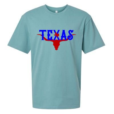 Texas Original State Longhorn Logo Sueded Cloud Jersey T-Shirt