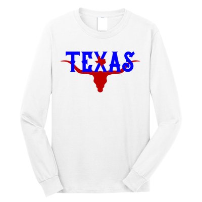 Texas Original State Longhorn Logo Long Sleeve Shirt