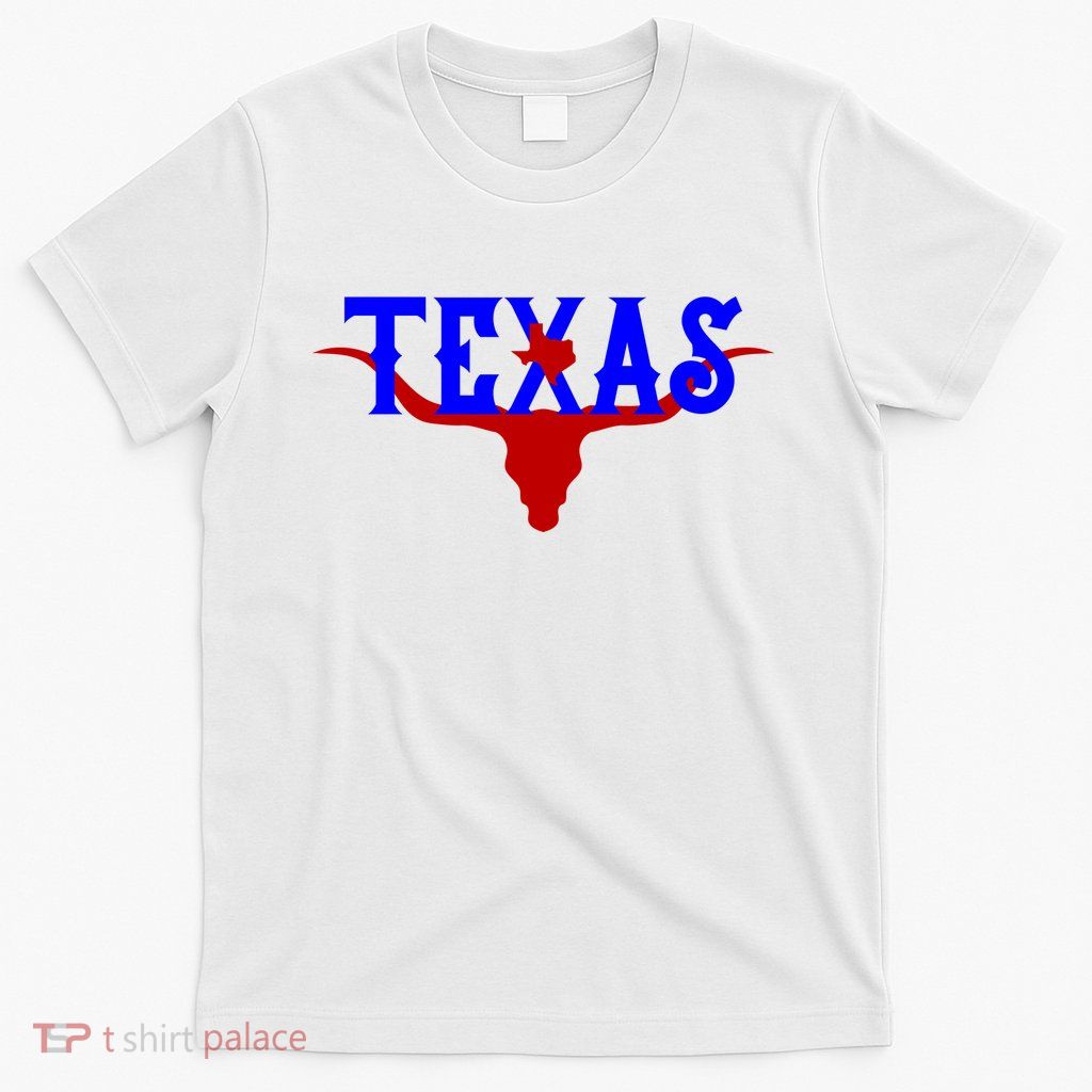 Texas Original State Longhorn Logo T-Shirt