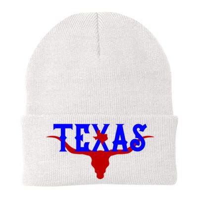 Texas Original State Longhorn Logo Knit Cap Winter Beanie