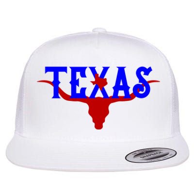 Texas Original State Longhorn Logo Flat Bill Trucker Hat