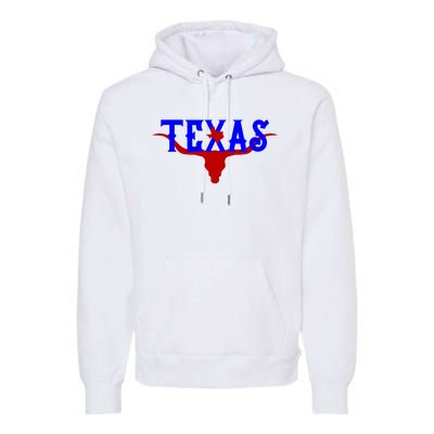 Texas Original State Longhorn Logo Premium Hoodie