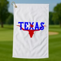 Texas Original State Longhorn Logo Golf Towel