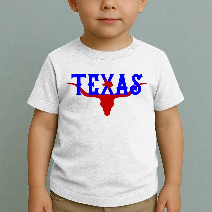 Texas Original State Longhorn Logo Toddler T-Shirt