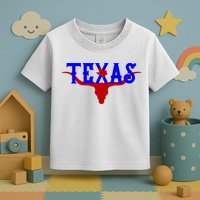 Texas Original State Longhorn Logo Toddler T-Shirt
