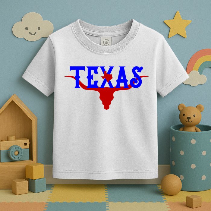 Texas Original State Longhorn Logo Toddler T-Shirt