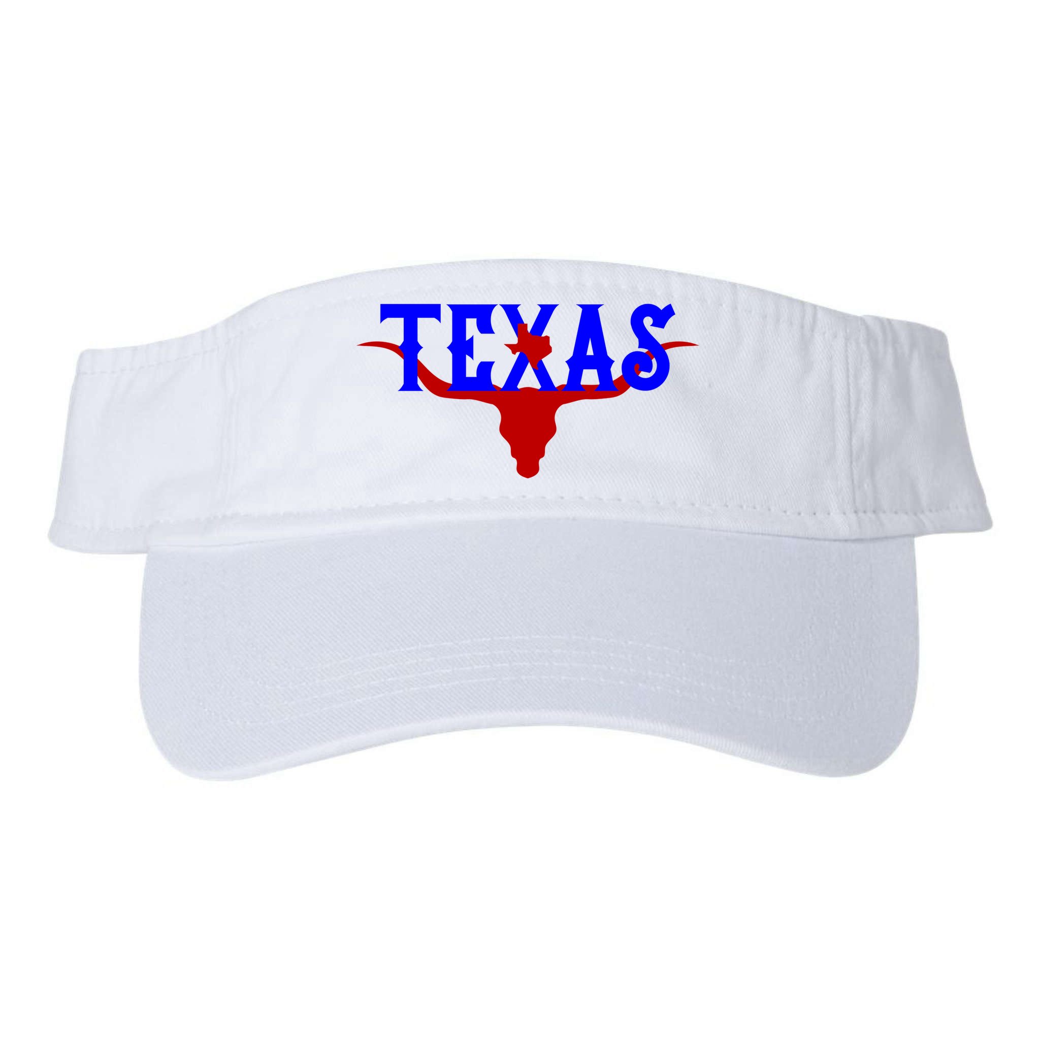 Texas Original State Longhorn Logo Visor
