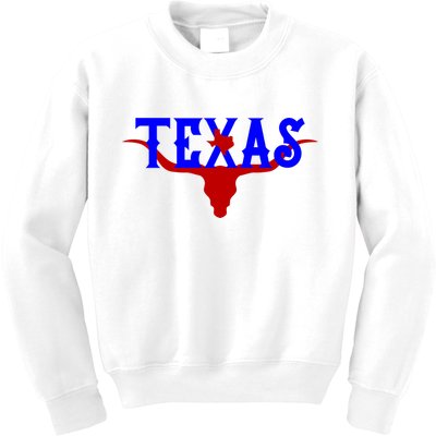 Texas Original State Longhorn Logo Kids Sweatshirt