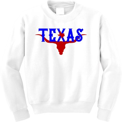 Texas Original State Longhorn Logo Kids Sweatshirt