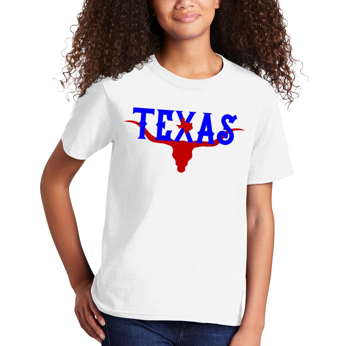 Texas Original State Longhorn Logo Kids T-Shirt