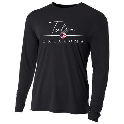 Tulsa Oklahoma Cooling Performance Long Sleeve Crew