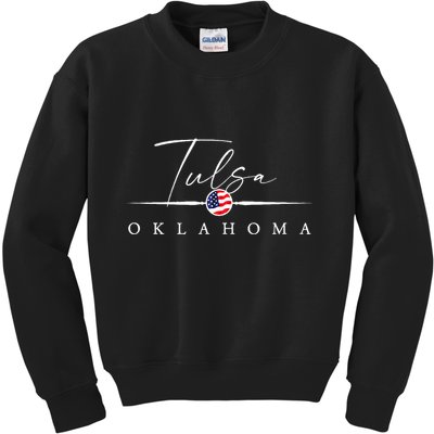 Tulsa Oklahoma Kids Sweatshirt