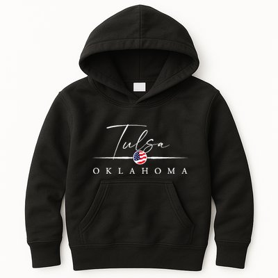 Tulsa Oklahoma Kids Hoodie