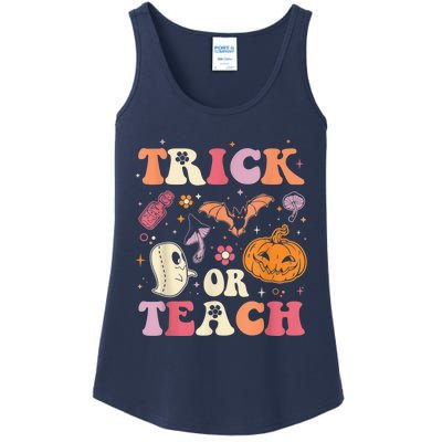 Trick Or Teach Ghost Teacher Halloween Costume For Wo Ladies Essential Tank