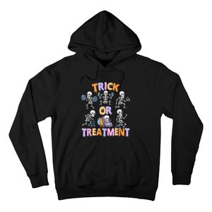 Trick Or Treatment Pt Physical Therapy Therapist Halloween Hoodie