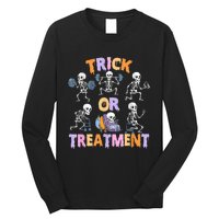 Trick Or Treatment Pt Physical Therapy Therapist Halloween Long Sleeve Shirt