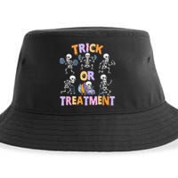 Trick Or Treatment Pt Physical Therapy Therapist Halloween Sustainable Bucket Hat