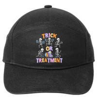 Trick Or Treatment Pt Physical Therapy Therapist Halloween 7-Panel Snapback Hat