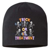 Trick Or Treatment Pt Physical Therapy Therapist Halloween Sustainable Beanie