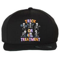 Trick Or Treatment Pt Physical Therapy Therapist Halloween Wool Snapback Cap