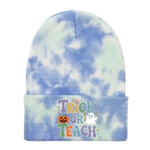 Trick Or Teach Gift Tie Dye 12in Knit Beanie