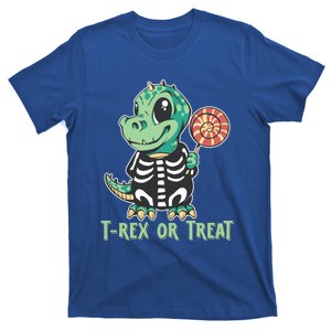 Trex Or Treat Funny Halloween Dinosaur Costume Adults Great Gift T-Shirt