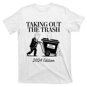 Taking Out The Trash 2024 Edition Funny Pro Trump Election T-Shirt