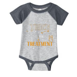 Trick Or Treatment Pt Physical Therapy Therapist Halloween Infant Baby Jersey Bodysuit