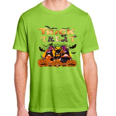 Trick Or Treat Cute Halloween Gnomes Cool Gift Adult ChromaSoft Performance T-Shirt