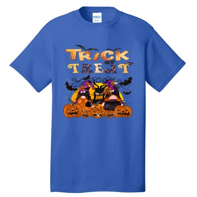 Trick Or Treat Cute Halloween Gnomes Cool Gift Tall T-Shirt