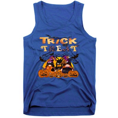 Trick Or Treat Cute Halloween Gnomes Cool Gift Tank Top