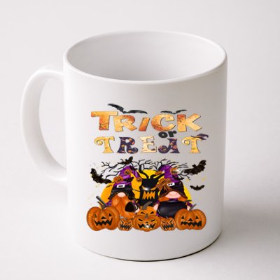 Trick Or Treat Cute Halloween Gnomes Cool Gift Coffee Mug