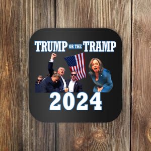 Trump Or The Tramp 2024 Vote For Trump Trump Vance 2024 Coaster